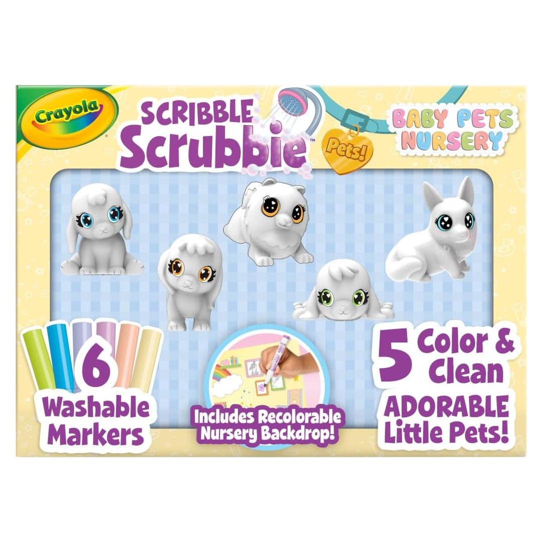 Guardería de Mascotas Crayola Scribble Scrubbie Baby