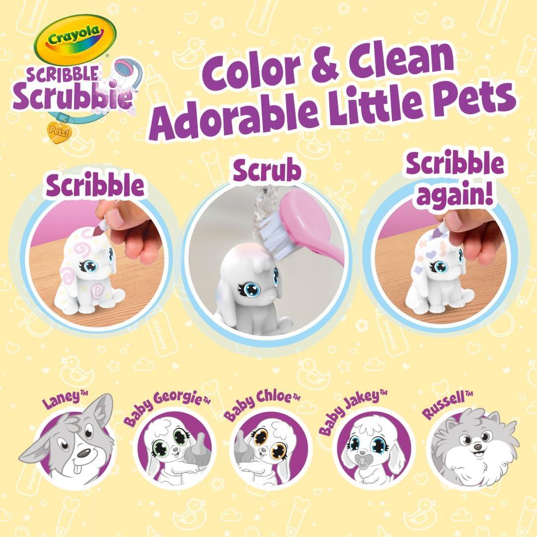 Guardería de Mascotas Crayola Scribble Scrubbie Baby