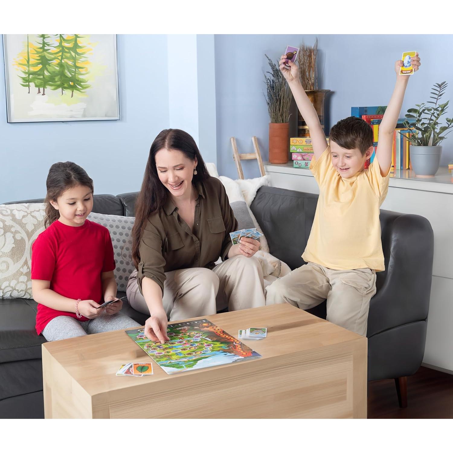 Juego de Mesa Cooperativo Rescate de Dinosaurios Jumping High Five