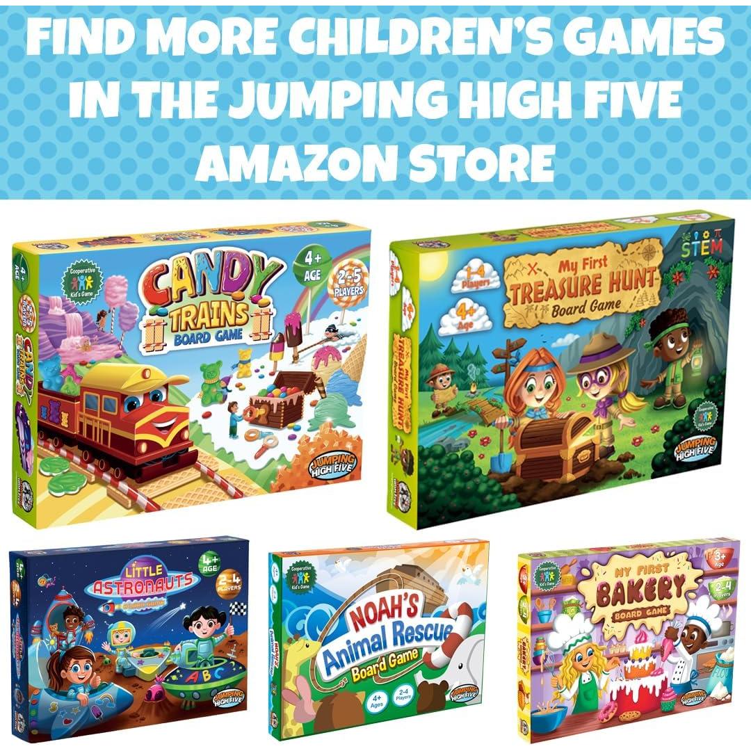 Juego de Mesa Cooperativo Rescate de Dinosaurios Jumping High Five