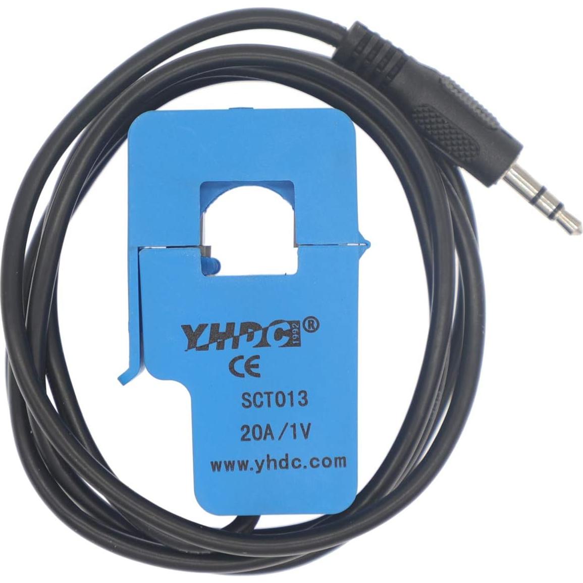 Sensor de Corriente SCT013-020 20A 1V No Invasivo HUABAN