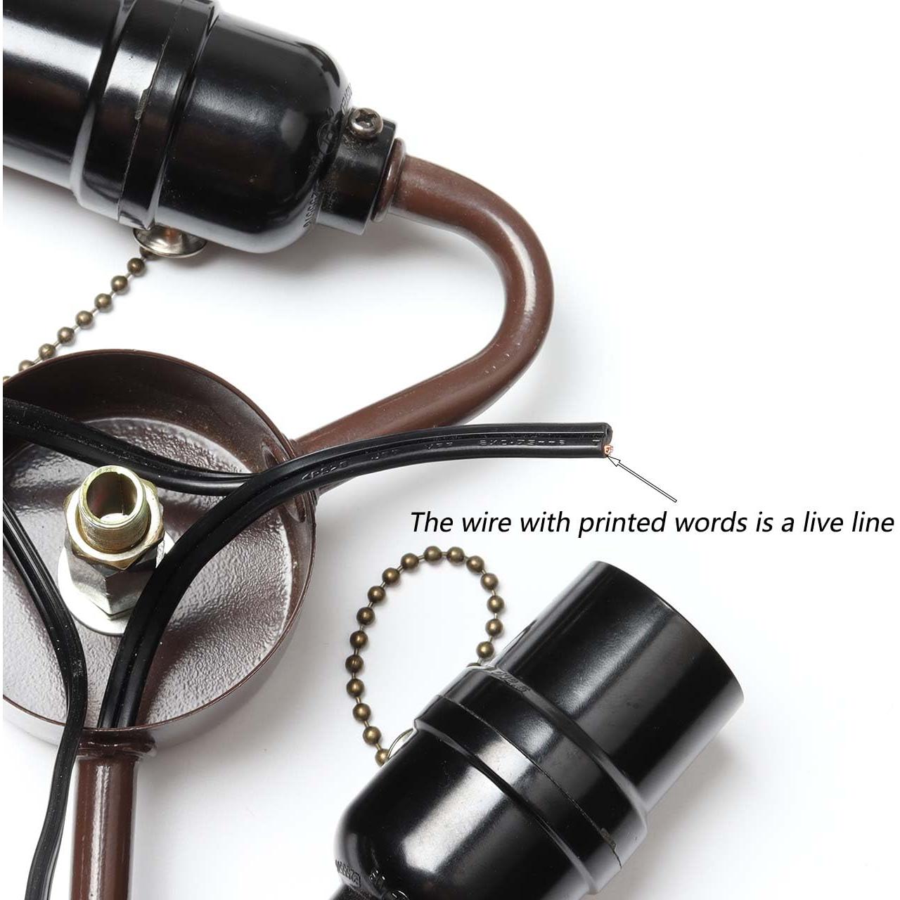 Agrupación de Portalámparas Bieye SC02 E26 3-Luz Marrón