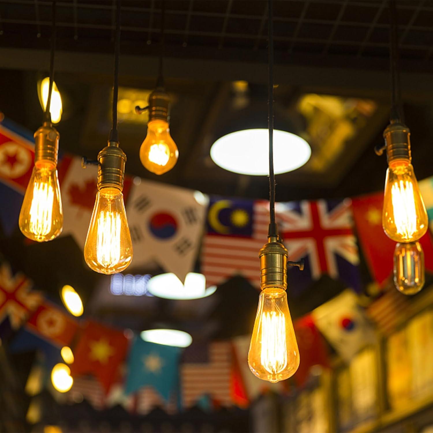 Kit de Lámpara Baocuz con Cable de 3.66m y Socket E26/E27