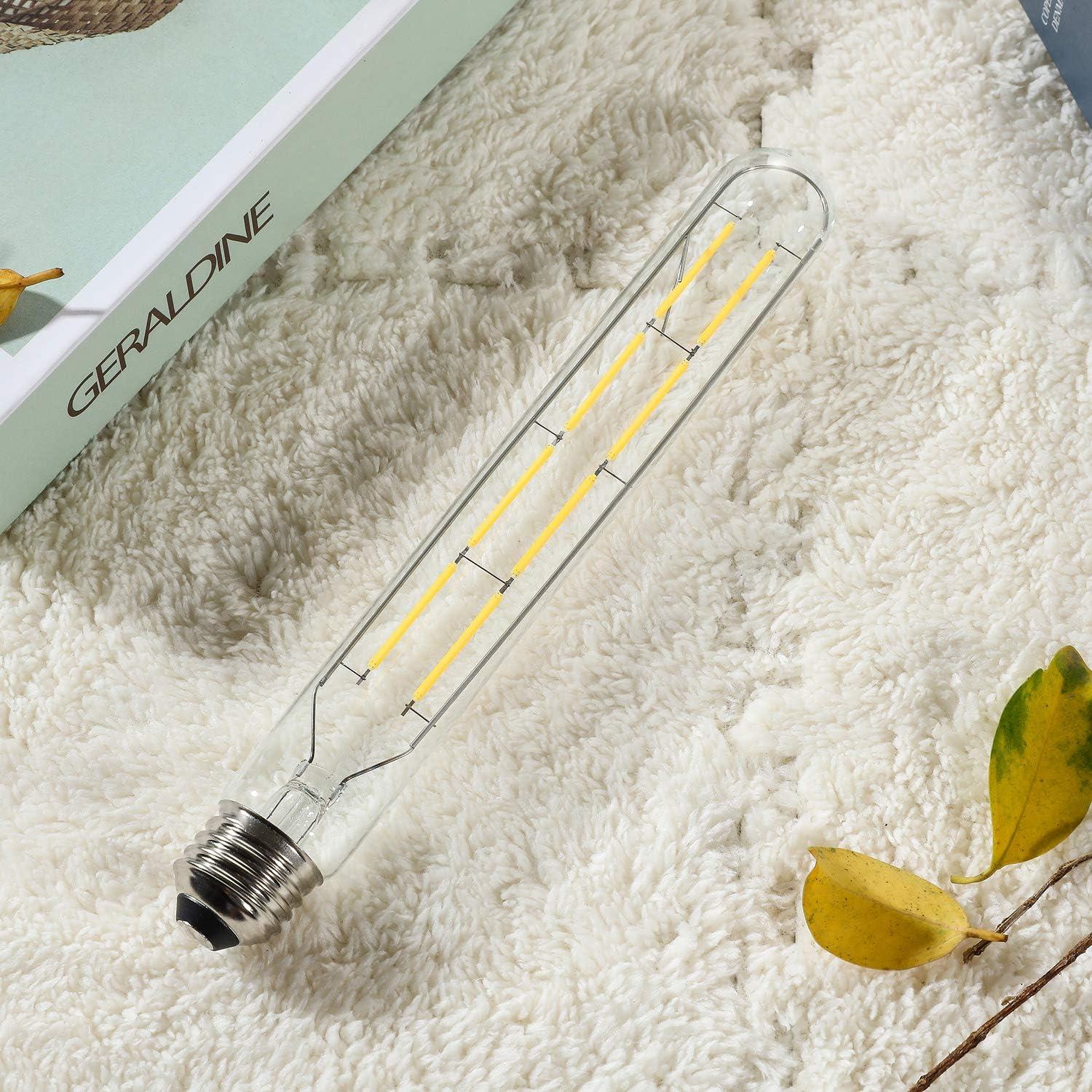 Bombilla LED Regulable Leools 8W E26 4000K 225mm Paquete de 4