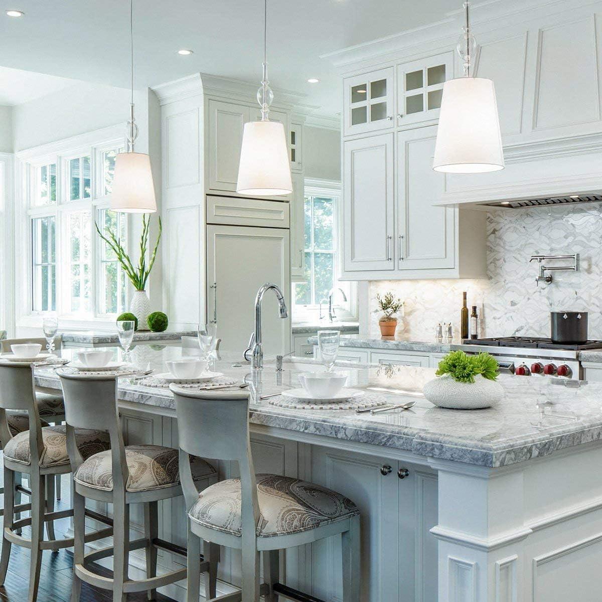 Bombilla LED Regulable Leools 8W E26 4000K 225mm Paquete de 4