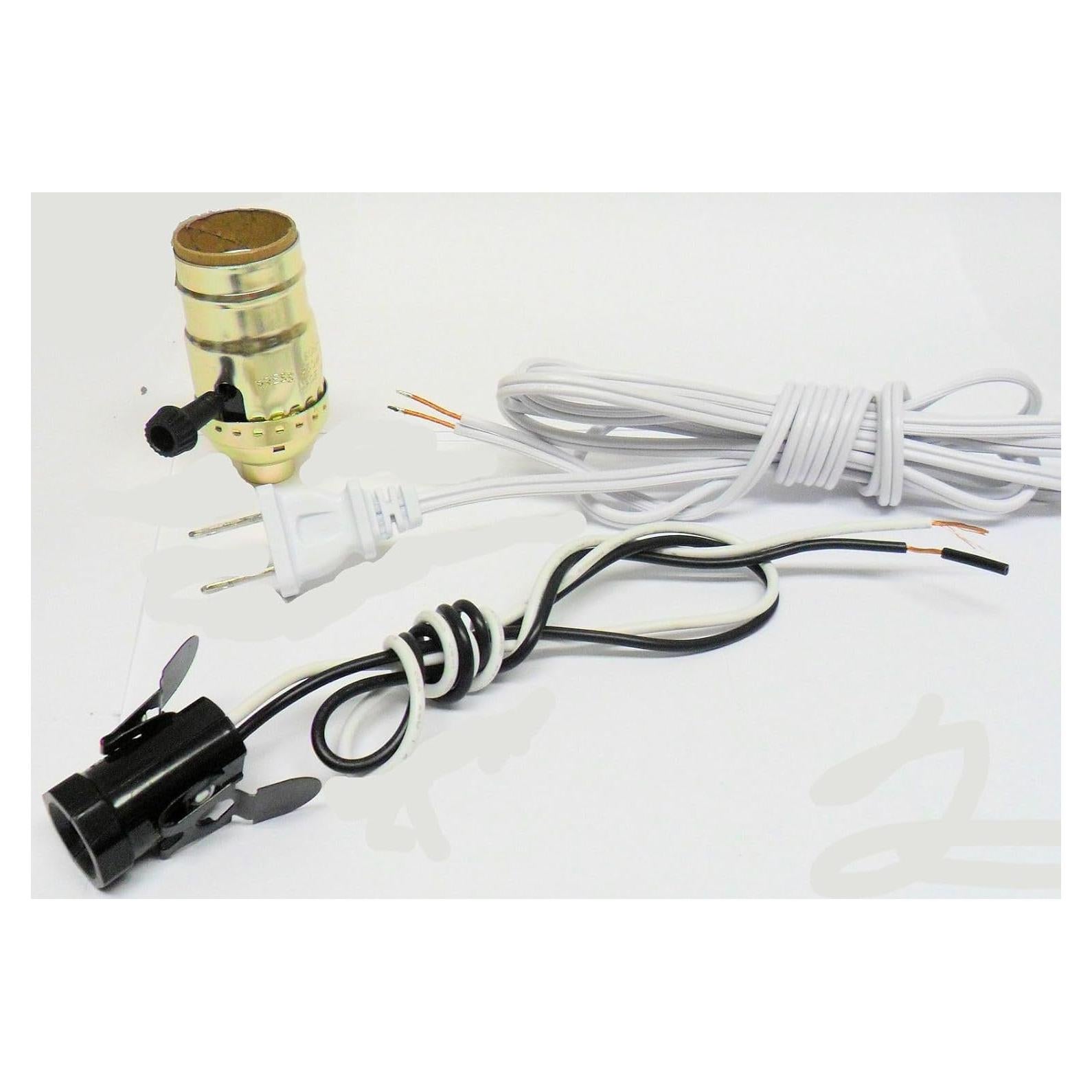 Kit de Lámpara Nite-Lite TR-209 con Cordón Blanco 2.44m