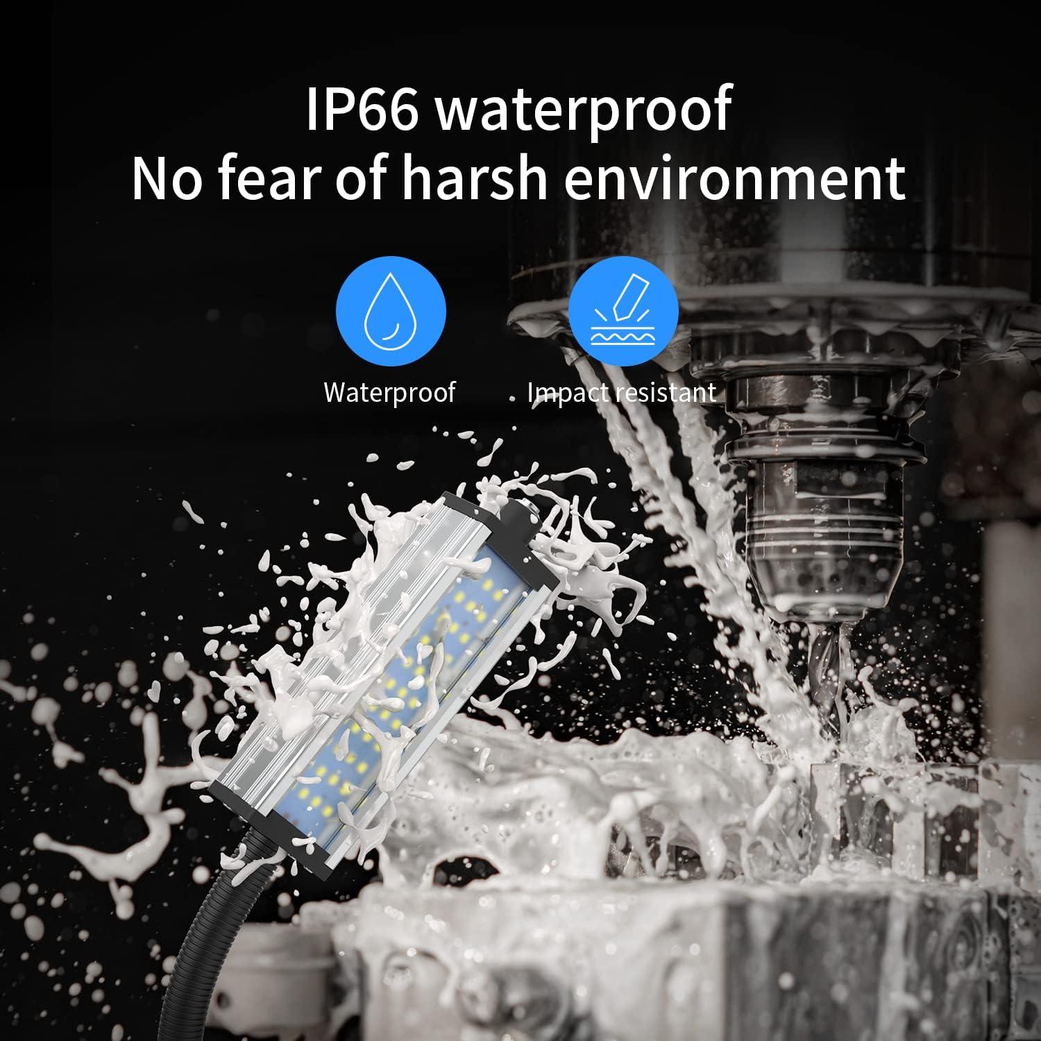 Luz de Trabajo LED XINYIQI 800 Lúmenes IP66 Ajustable