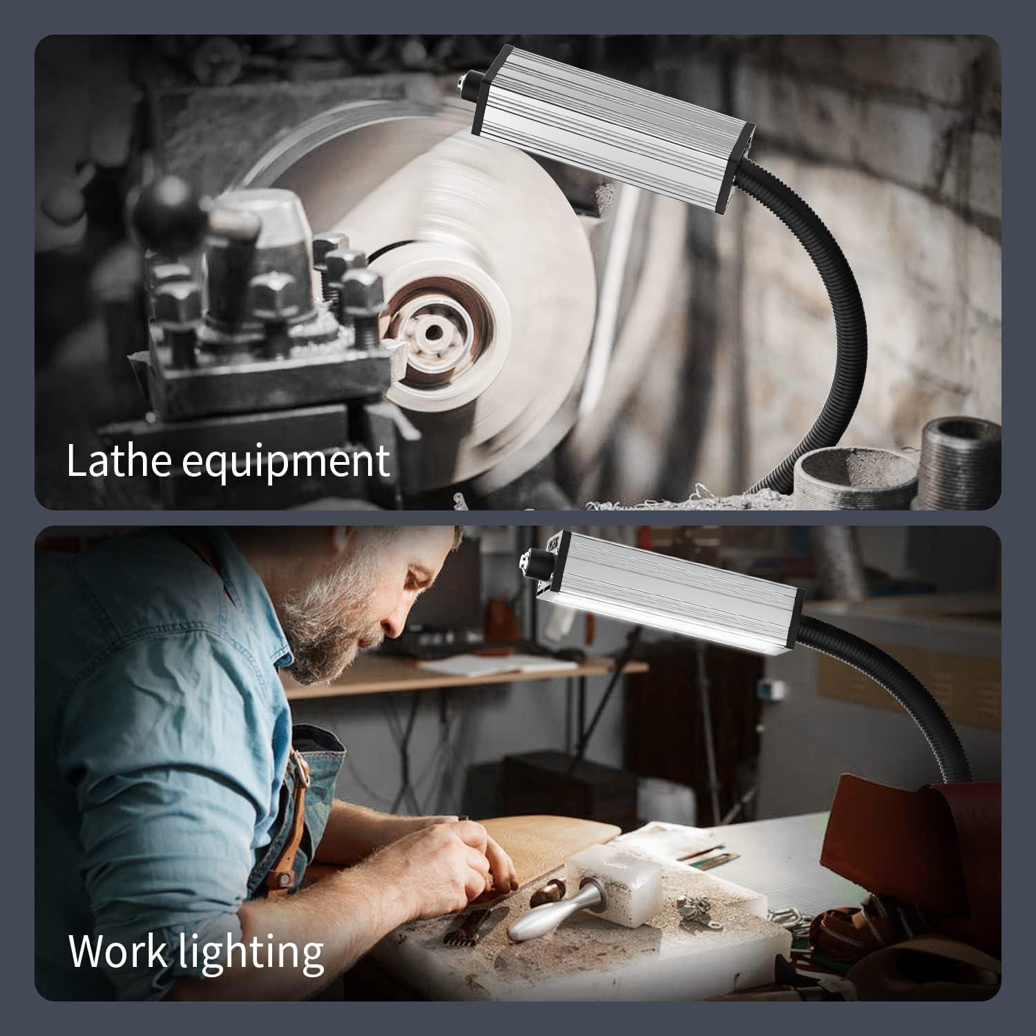 Luz de Trabajo LED XINYIQI 800 Lúmenes IP66 Ajustable