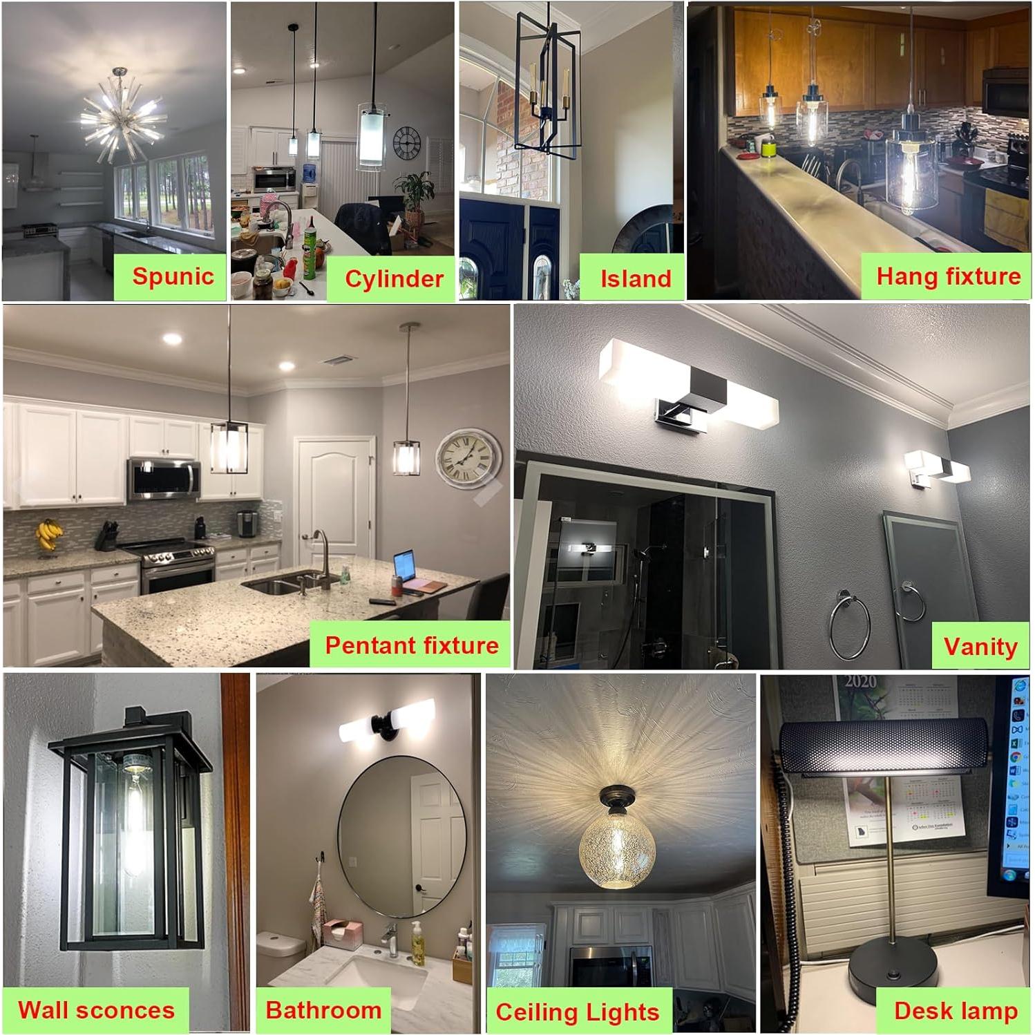 Bombilla LED E26 Arberlic 6W 4000K 600lm Regulable Paquete de 6