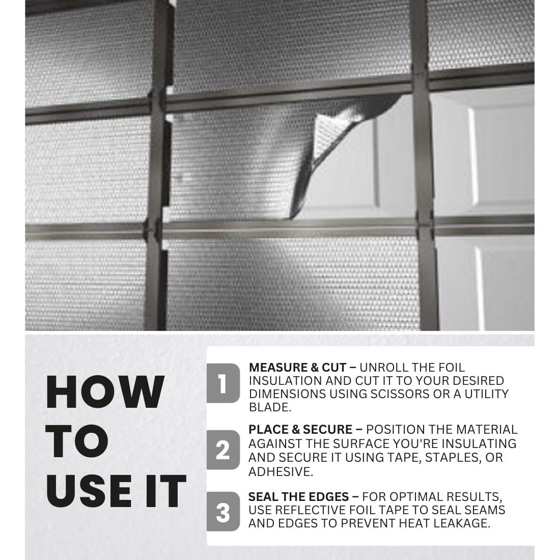 Aislante Reflectante Barrera Radiante Reflectix 61 cm x 3 m