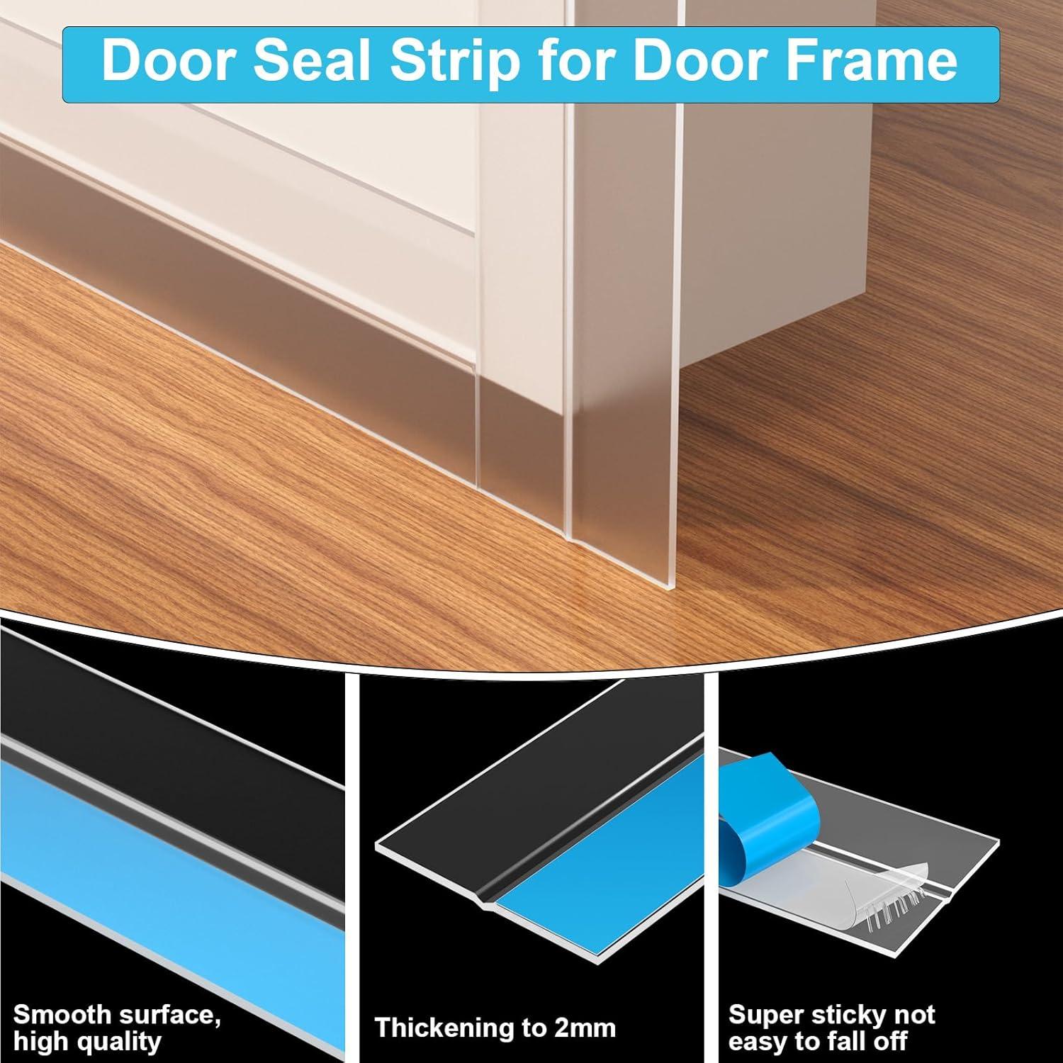 Sello de Puerta Greymond con Burlete de Silicona 6.1m x 2.54cm