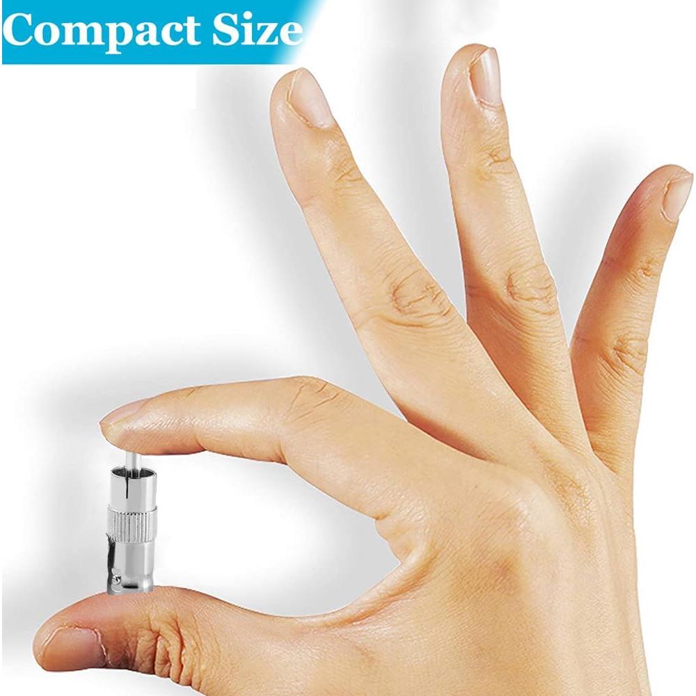 Paquete de 10 Adaptadores BNC a RCA Warmstor para CCTV