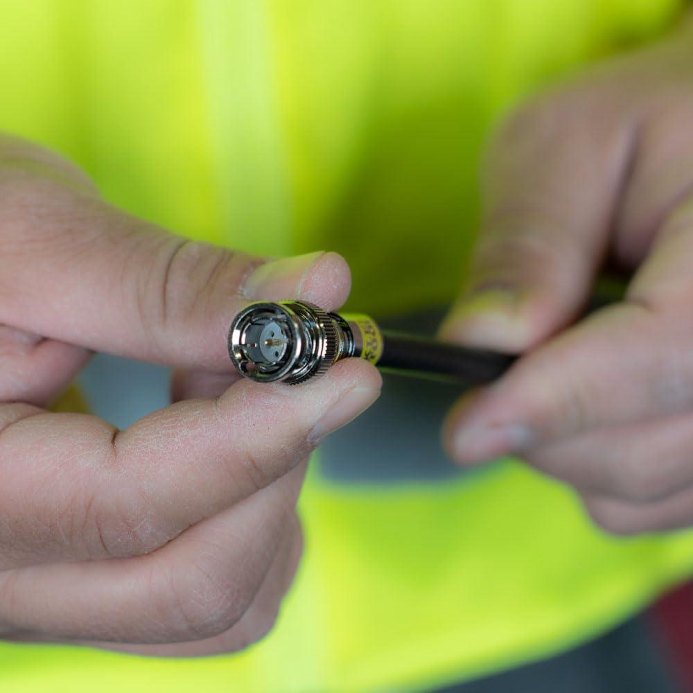 Conector Coaxial BNC Macho Klein Tools VDV813-607, Paquete 10