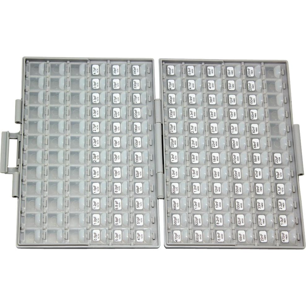 Kit de Capacitores SMD AideTek 0805 - 103 Valores, 50pcs/Valor