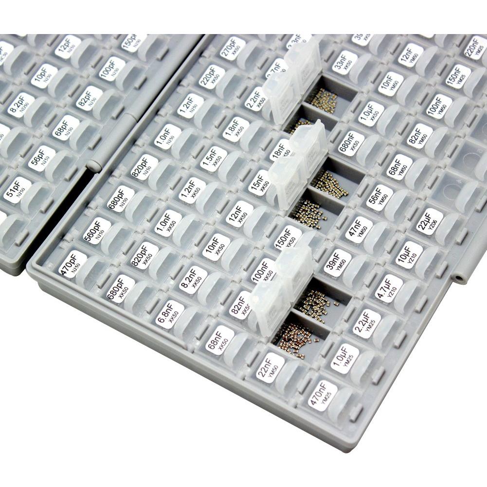 Kit de Capacitores SMD AideTek 0805 - 103 Valores, 50pcs/Valor
