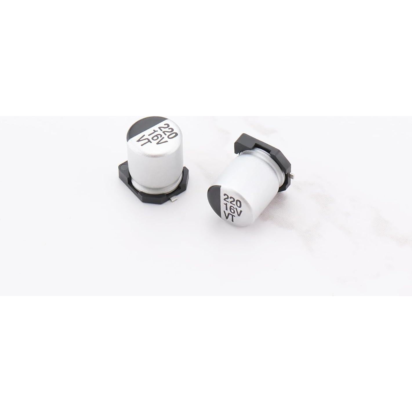 Capacitores Electrolíticos SMD 220UF 16V SING F LTD 20pcs