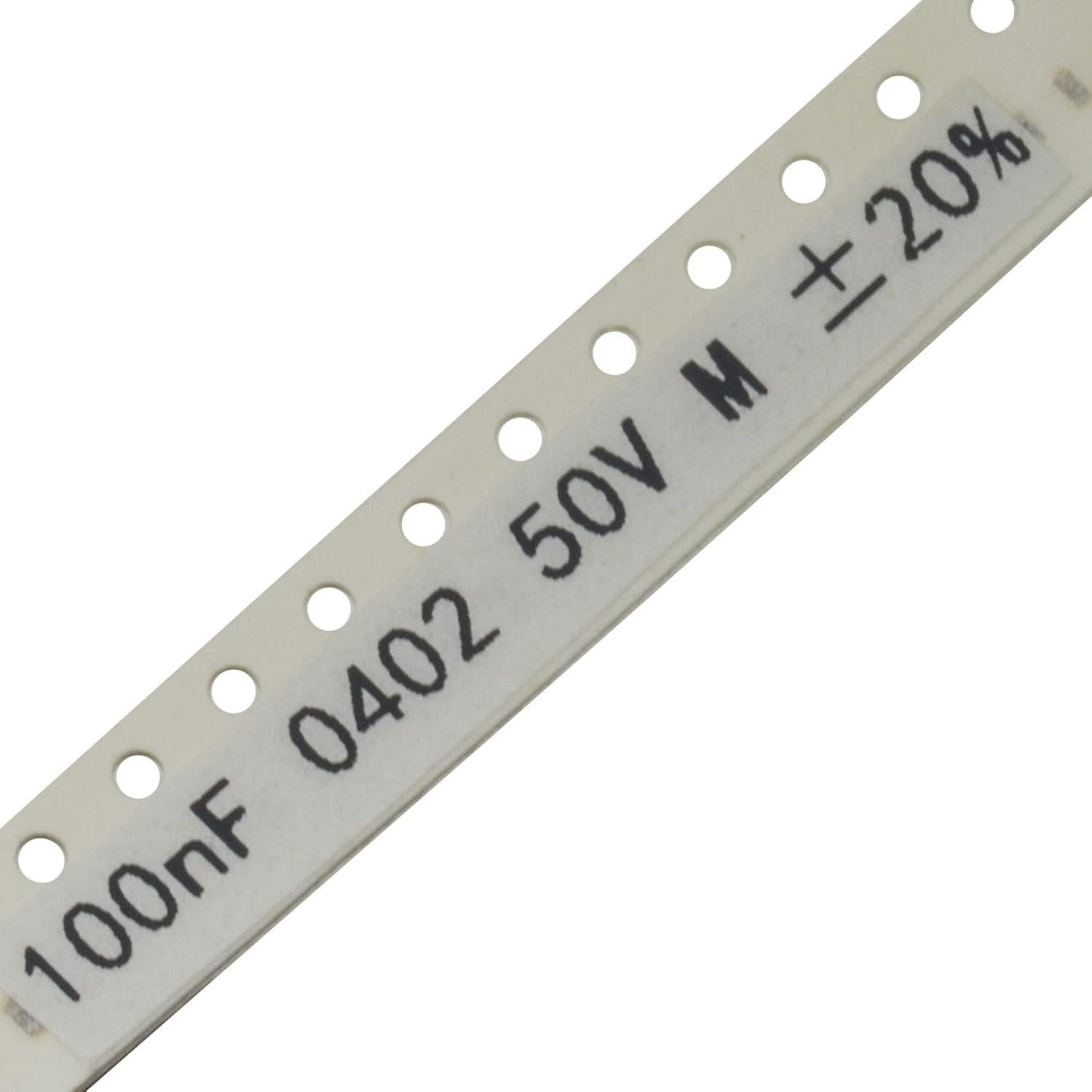 Capacitores SMD 100nF 16V 200pcs naughtystarts