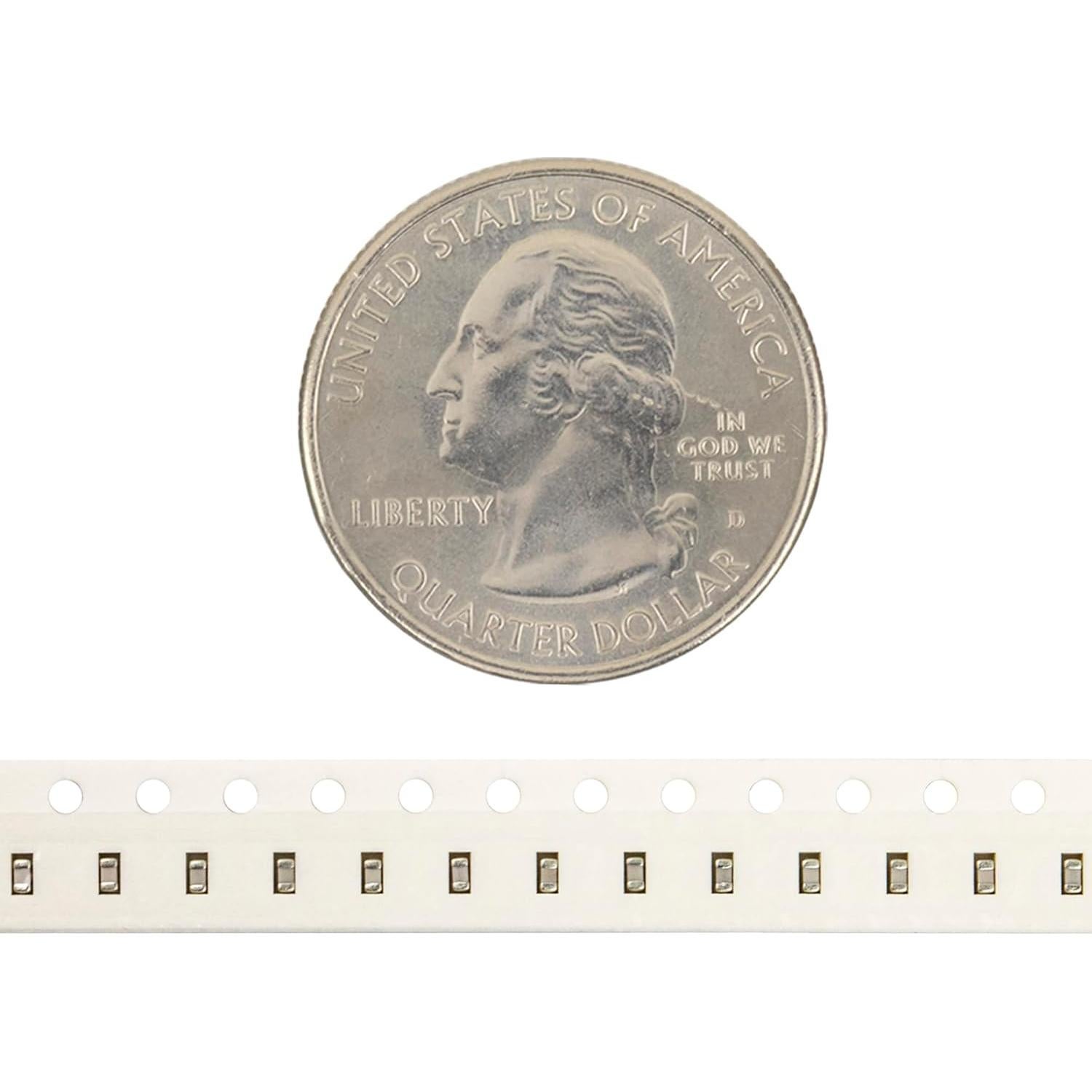 Capacitores SMD 100nF 16V 200pcs naughtystarts