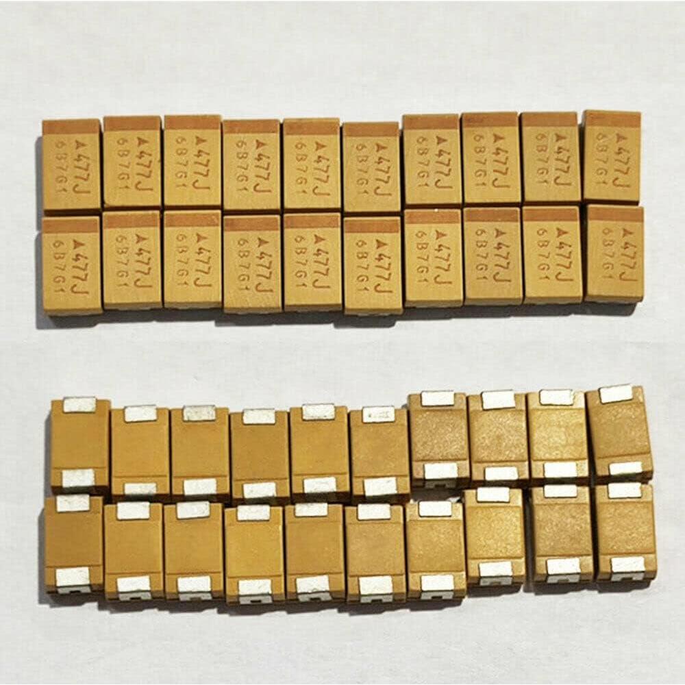 Capacitores de Tantalio TEAMWILL 470uF 6.3V SMD 20PCS