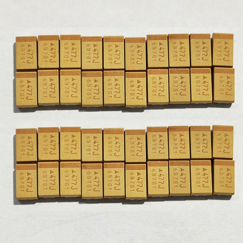 Capacitores de Tantalio TEAMWILL 470uF 6.3V SMD 20PCS