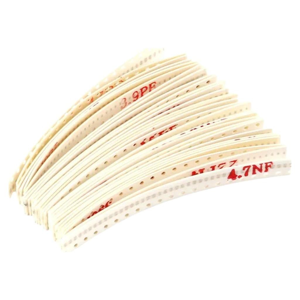 Kit de 1200 Capacitores SMD 0402 DMAIDNHEG 1pF-10uF