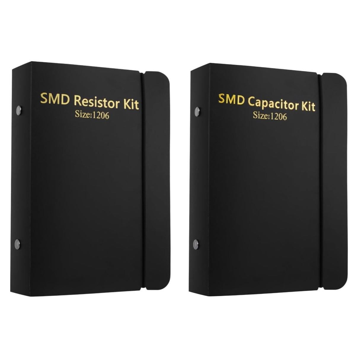 Kit de Resistencias y Capacitores SMD 1206 - 10500 Piezas