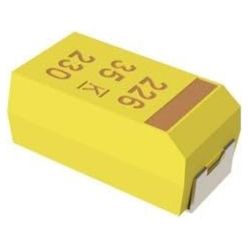 T491C476K020AT 10%, Package 2312 Metric 6032, SMD, Tantalum, 47UF, Capacitor, 20V