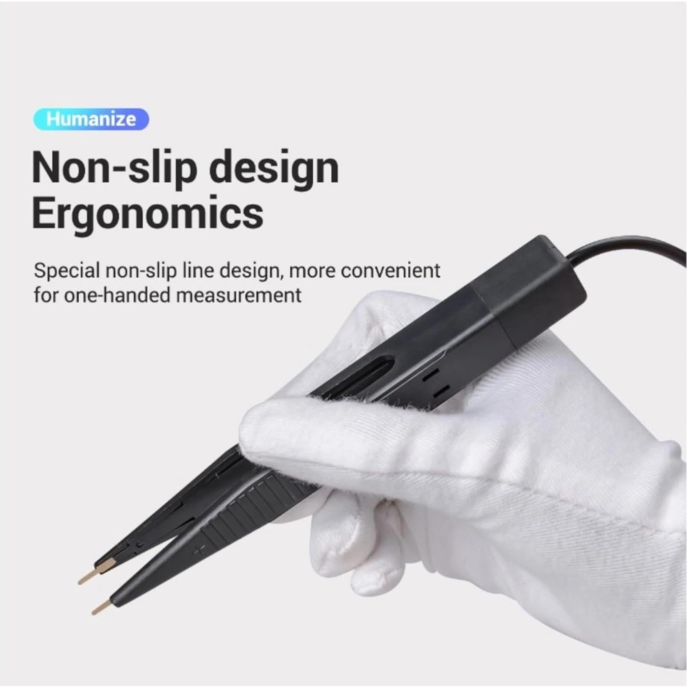 Pinza de Clip SMD Walfront para Multímetro 250V 10mm