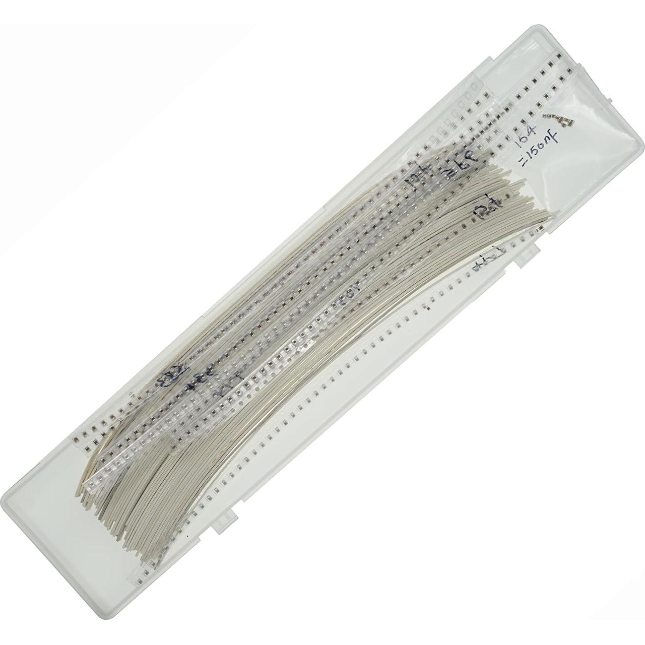 Kit de Capacitores SMD 0805 Mericda 2500 Piezas Variados