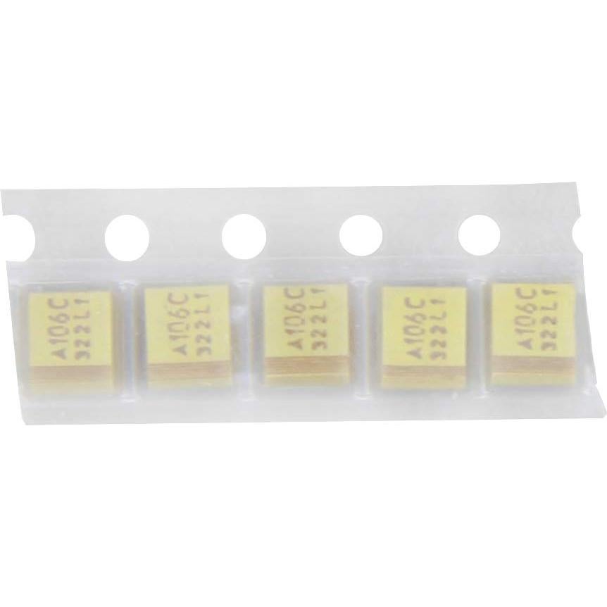 Capacitor de Tantalio SMD Fielect 10uF 16V 5Pcs 4x3x2mm