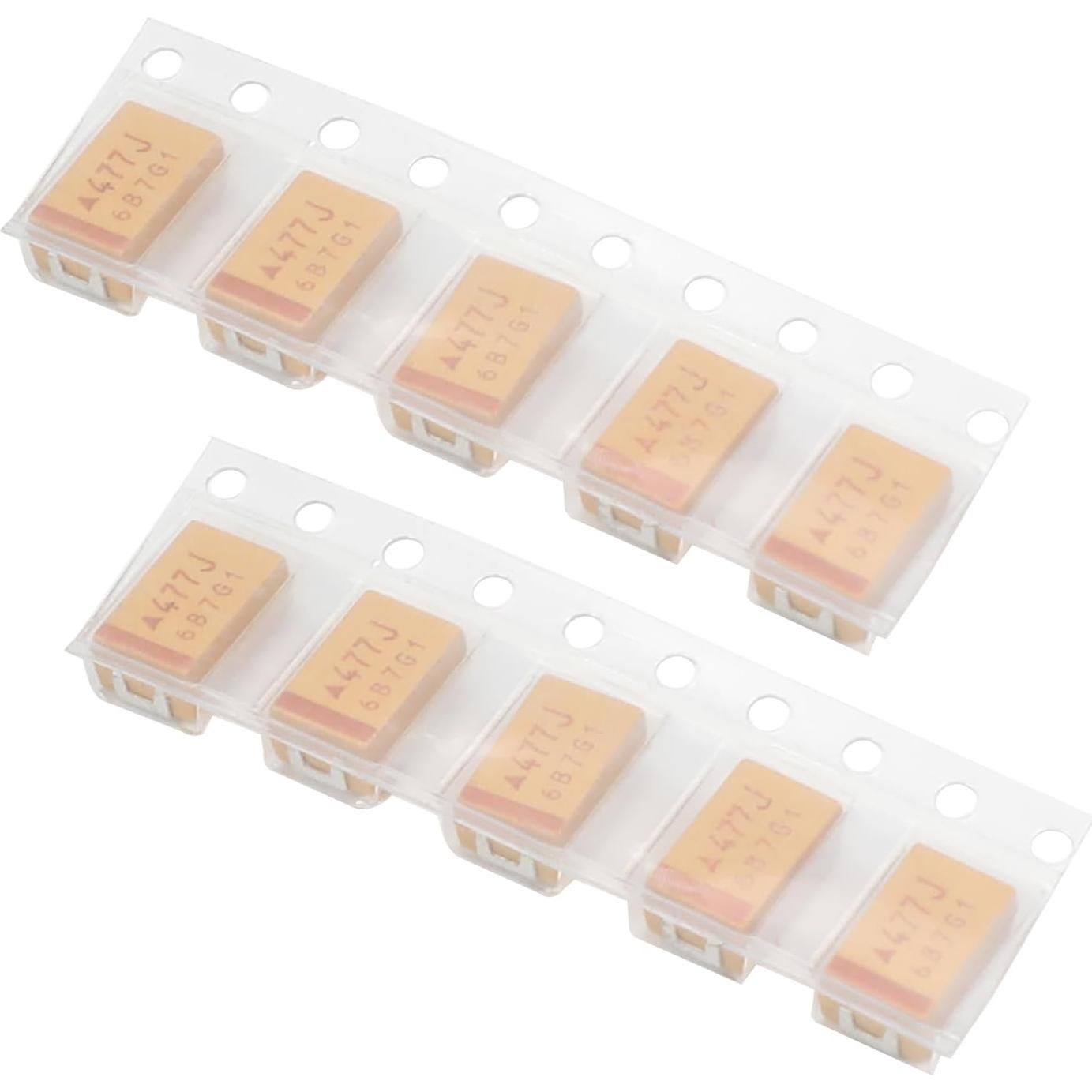 Capacitor de Tantalio SMD Fielect 470uF 6.3V 10Pcs