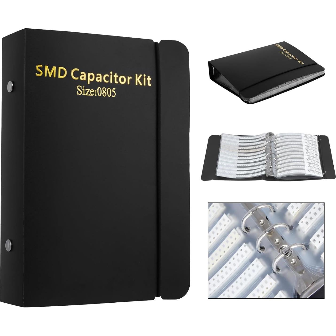 Kit de Capacitores SMD 0805 EMGTMS - 2300pcs Variedad