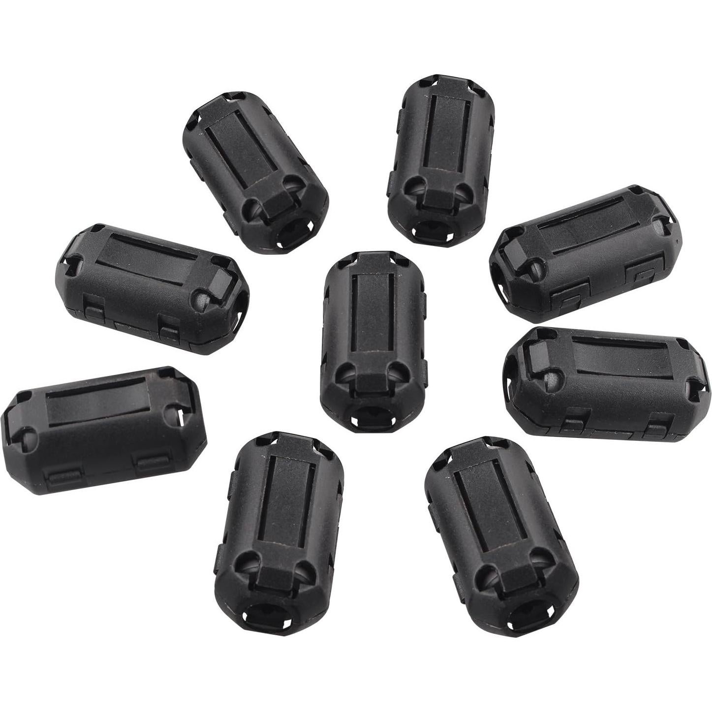 10 Filtros de Ruido Anillo Ferrita Futheda 7mm para Cables