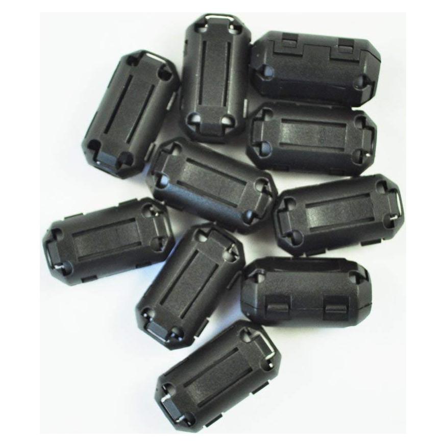 Paquete de 10 Anillos de Núcleo de Ferrita Xshine 3mm