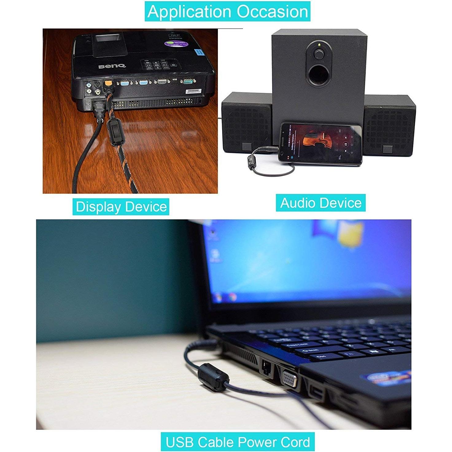 Paquete de 10 Anillos de Núcleo de Ferrita Xshine 3mm