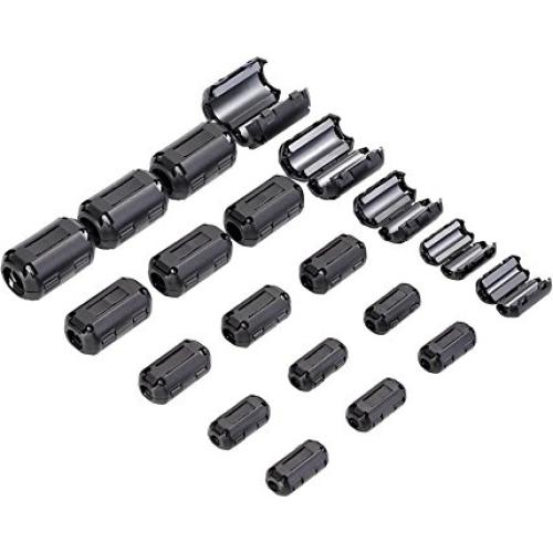 20 Clips de Cable de Ferrita FORSUN para Reducción de Ruido