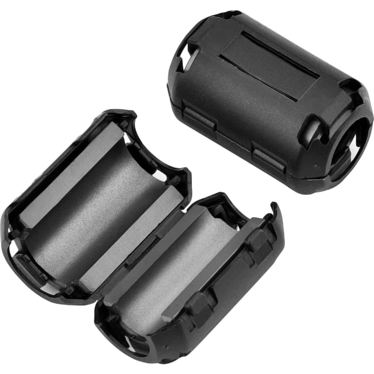 Clip de Núcleo de Ferrita XShine 20 Piezas 3-13mm Negro