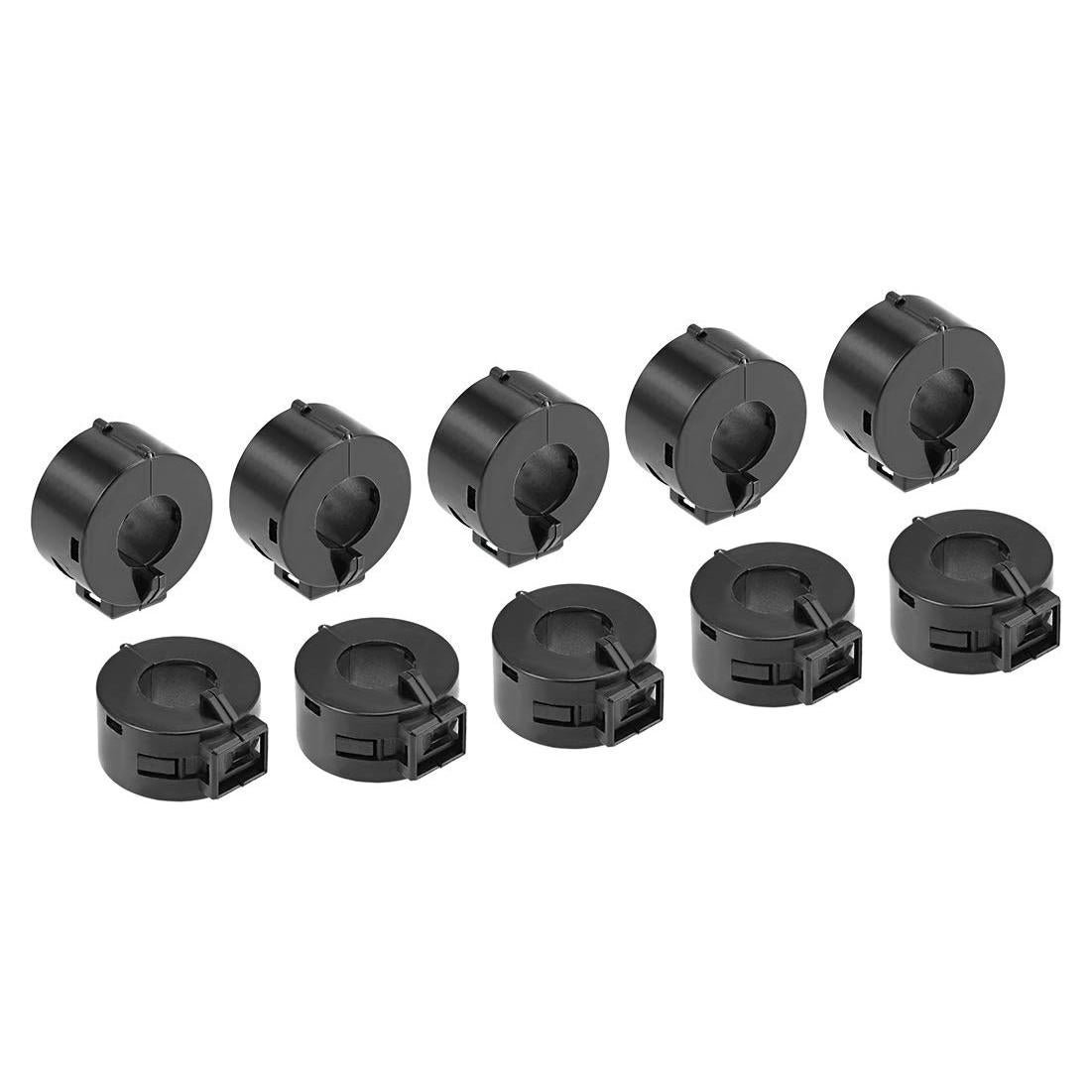 Núcleos de Ferrita Anillo uxcell 15mm para Cable 10pcs