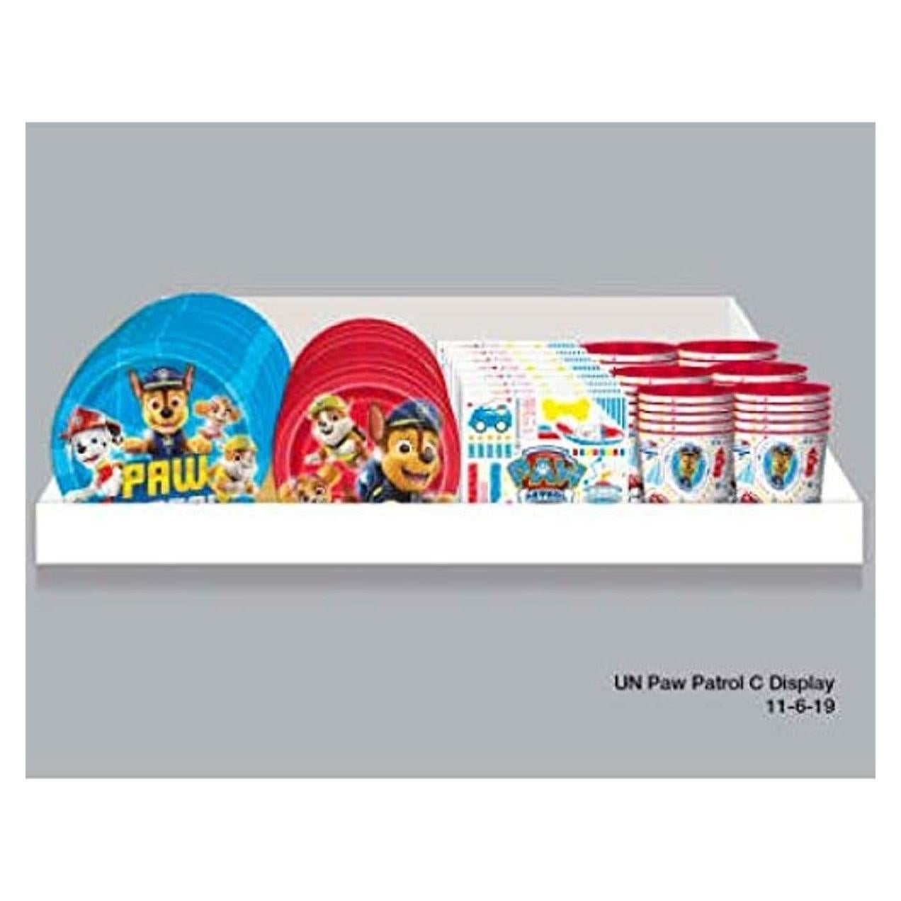 Exhibidor de Mostrador Paw Patrol C - Vajilla para Fiestas Niños