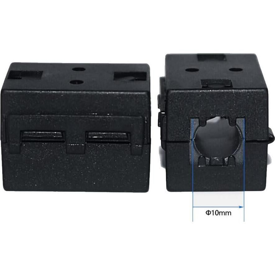 10 Clips de Anillo de Ferrita UCCKEYI 5mm para Filtro de Ruido