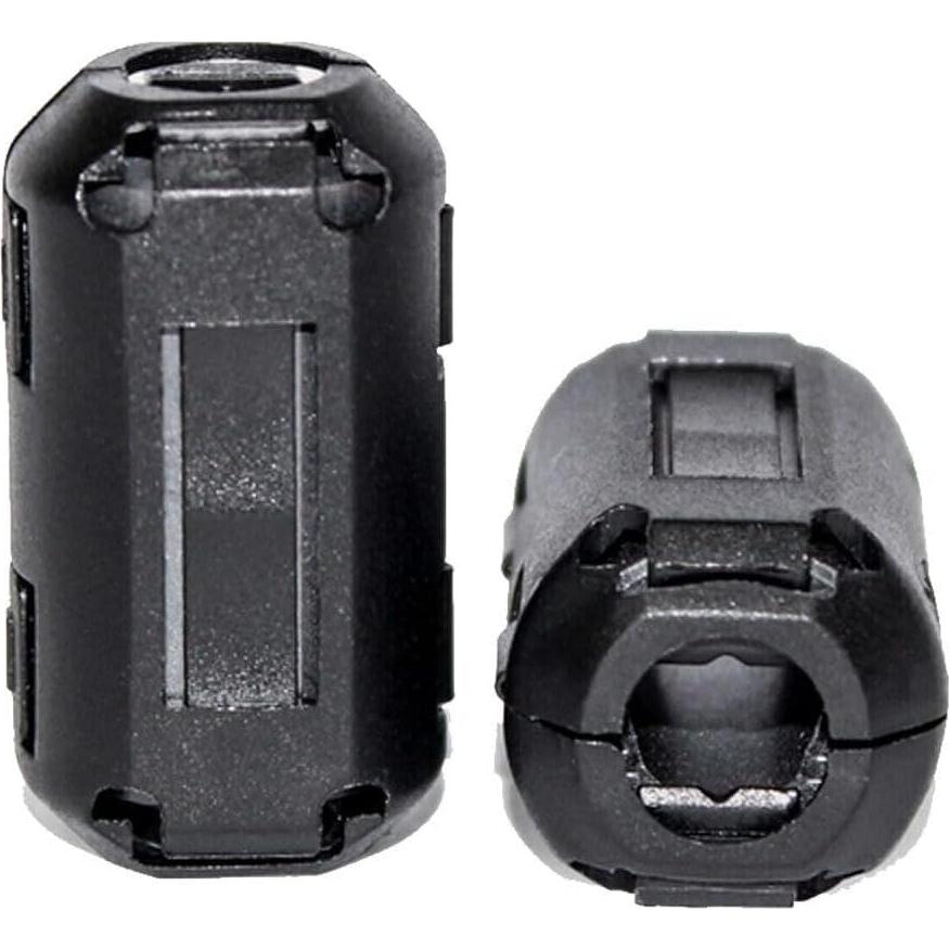 10 Clips de Anillo de Ferrita UCCKEYI 5mm para Filtro de Ruido