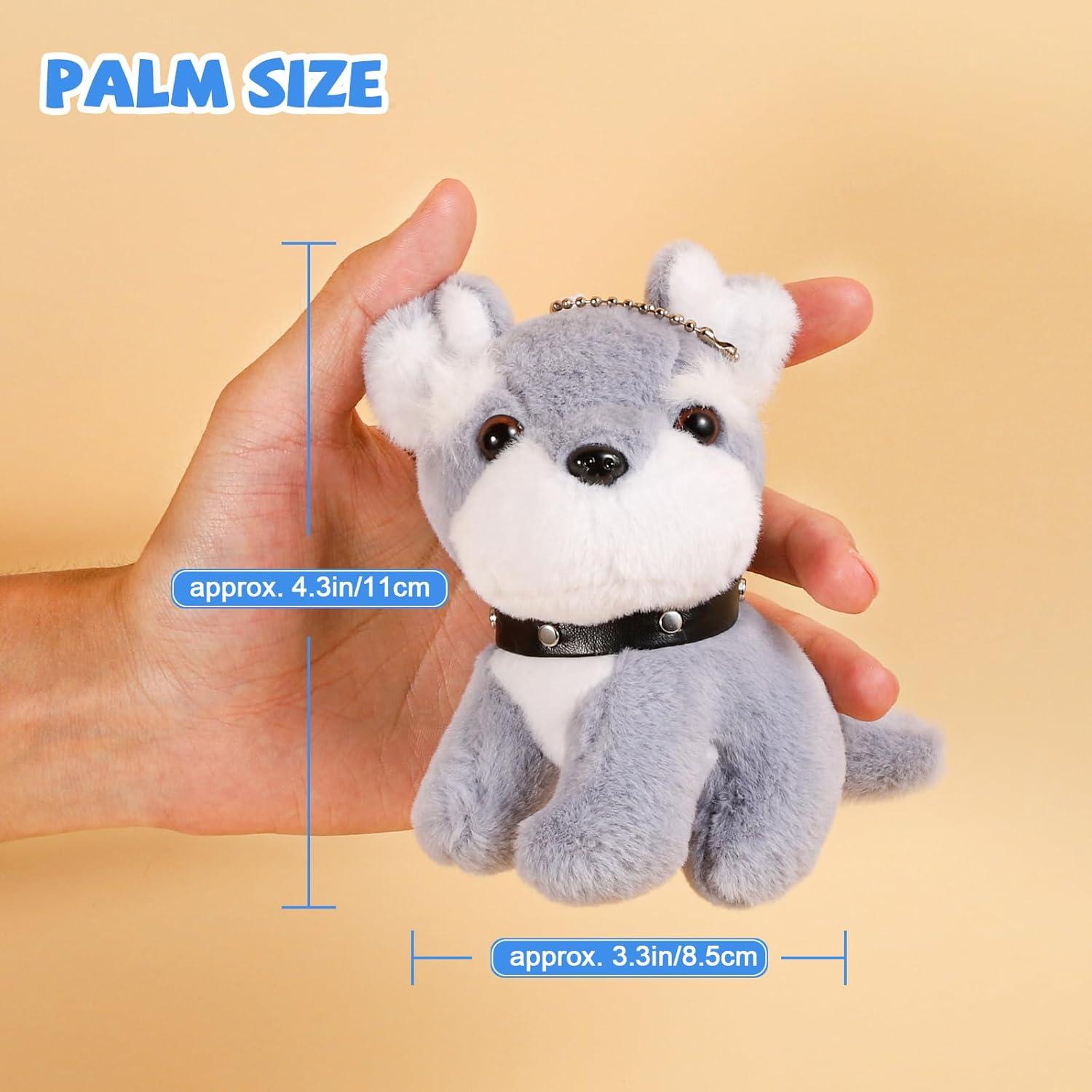 Niceup 20 Piezas Mini Perros de Peluche 11.4 cm Juguetes