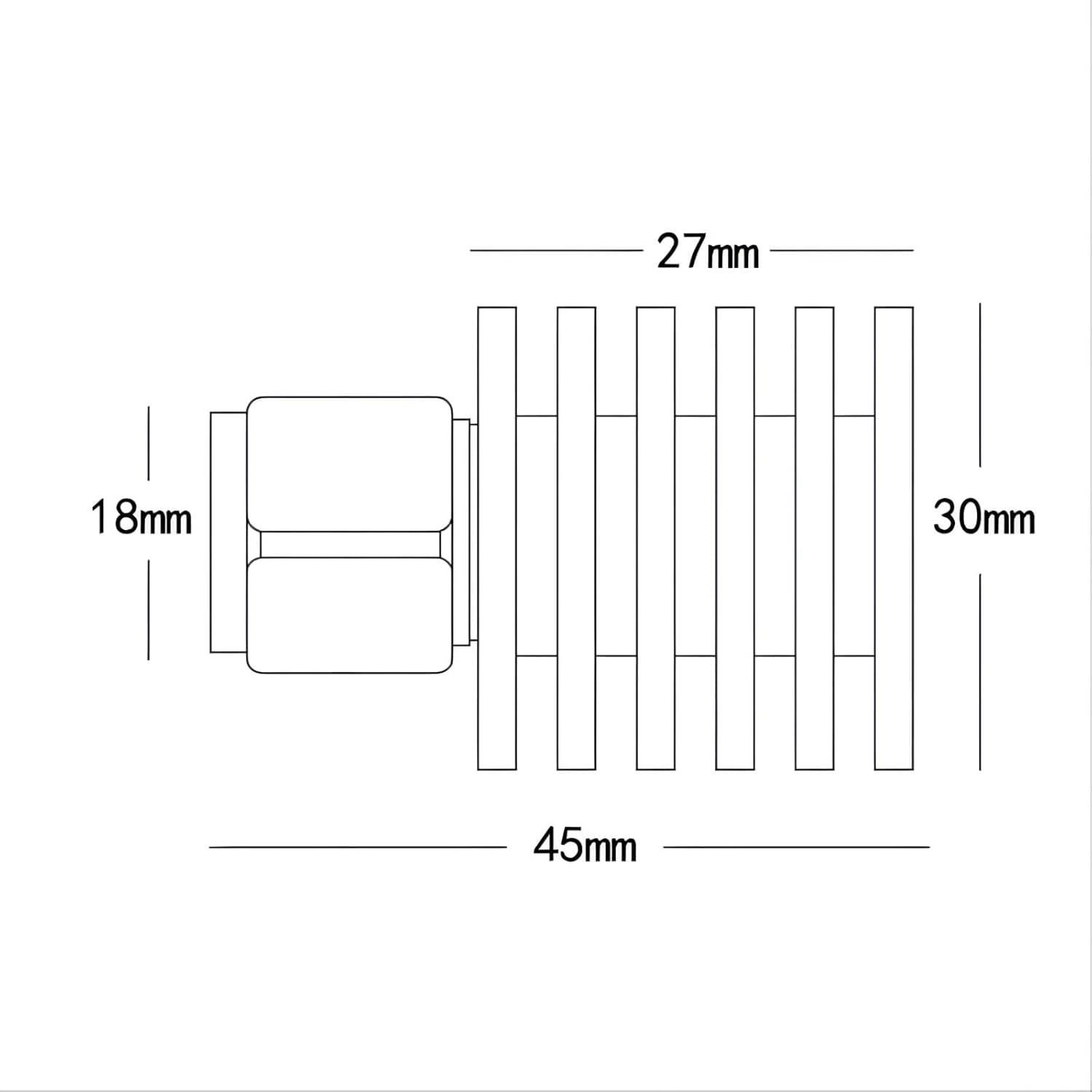 Carga Ficticia BNC 5W 50 Ohm - Conector Q9 para Radioaficionados