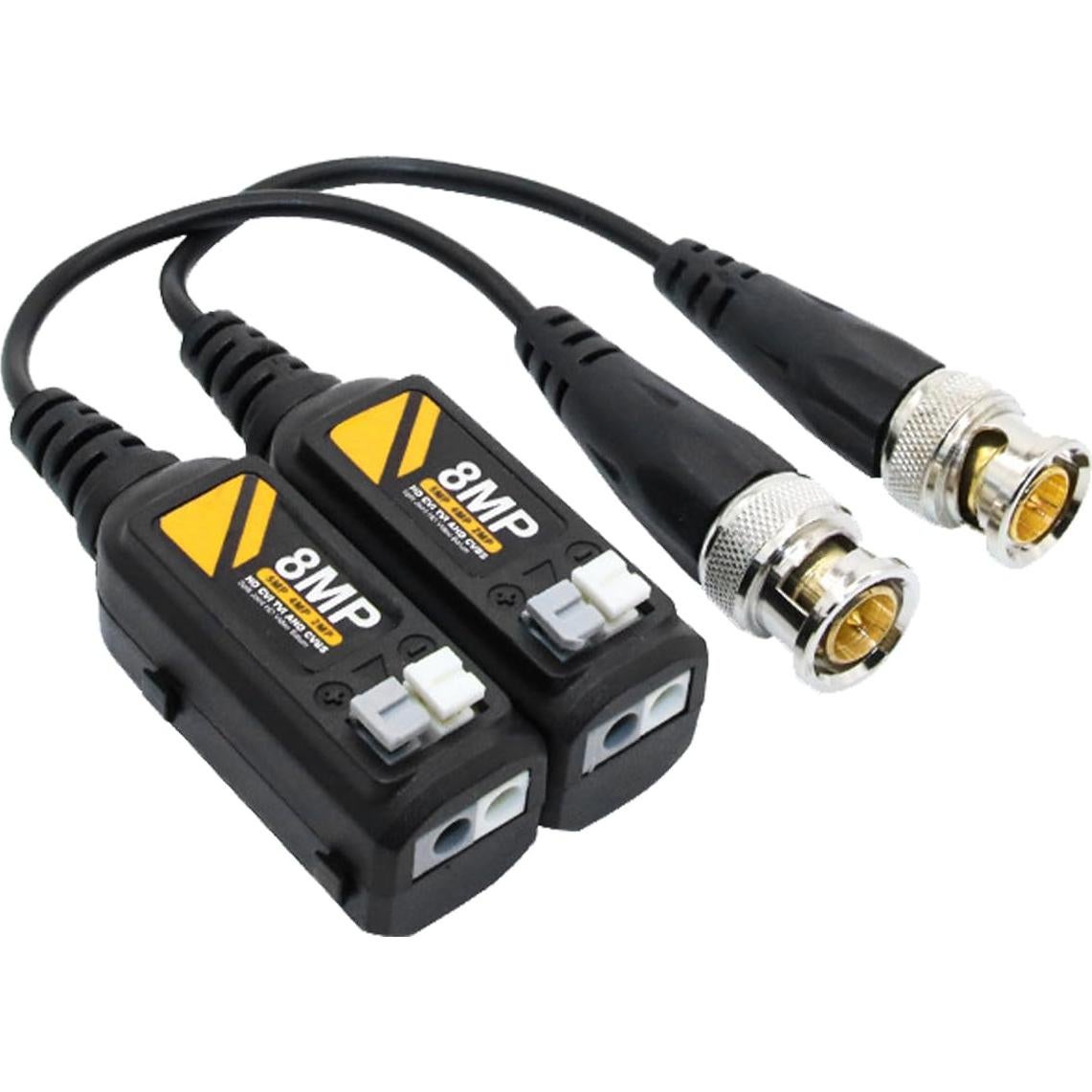 5 Pares Conectores Balun Video CCTV 4K Douzime AHD/TVI/CVI