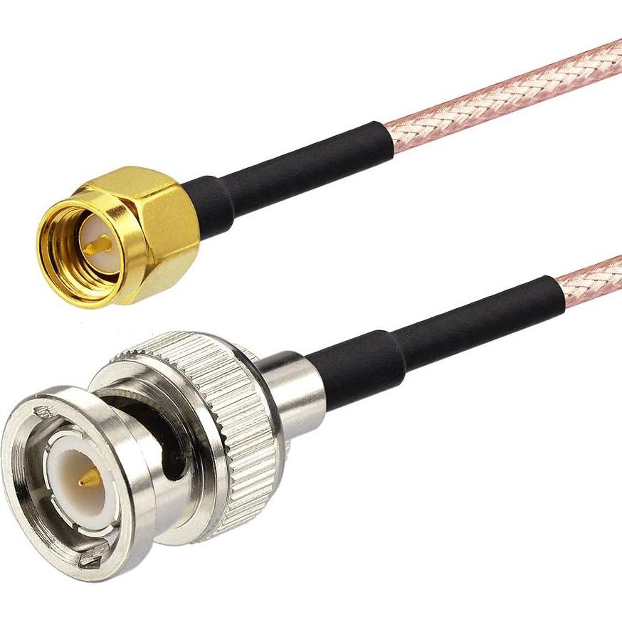 Cable Coaxial Superbat SMA Macho a BNC Macho 15cm + 5 Adaptadores