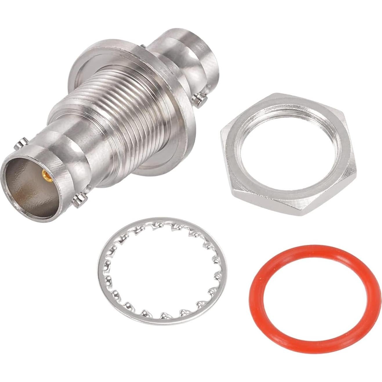 Conectores BNC hembra 75 Ohm Superbat 2-pack para CCTV