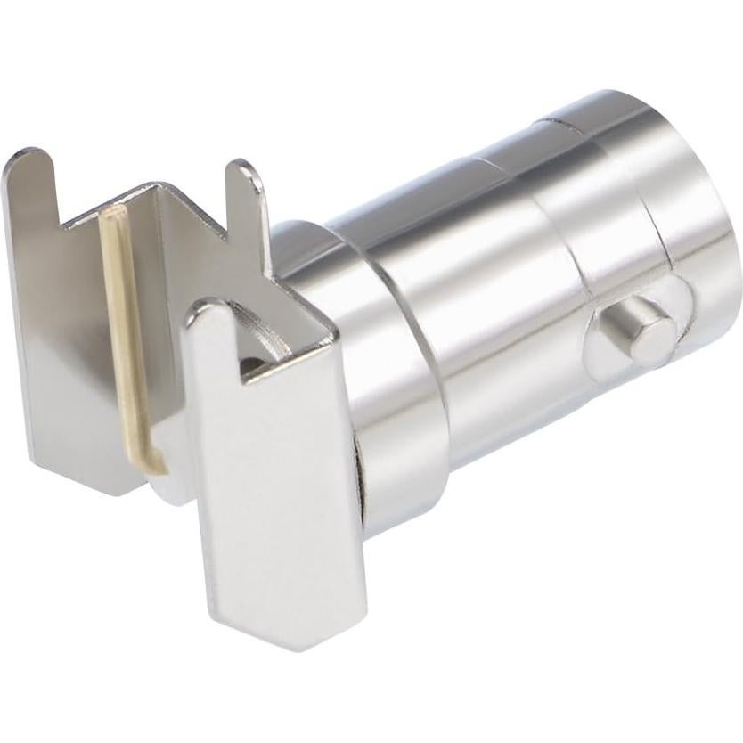 Conector RF Coaxial BNC Femenino en Ángulo Recto uxcell - 6PCS