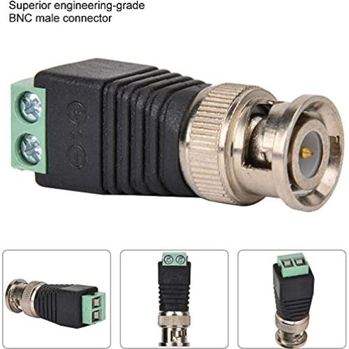 Adaptador BNC a 2 Terminales de Tornillo Gagool - Paquete de 10