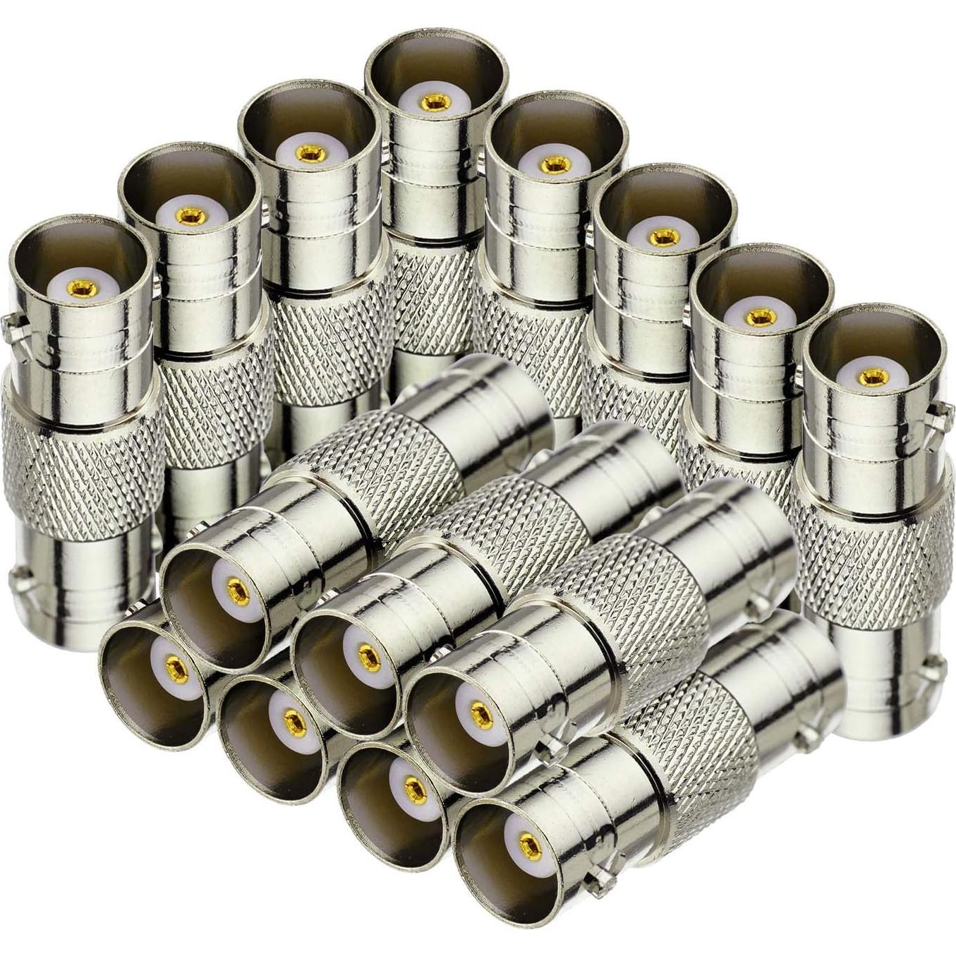 Adaptador BNC hembra 50 Ohm Eightwood - 15 piezas