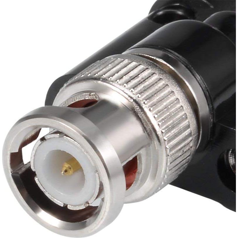 Adaptador BNC Macho a Doble Jack Banana Hembra 4mm - 5 Pcs